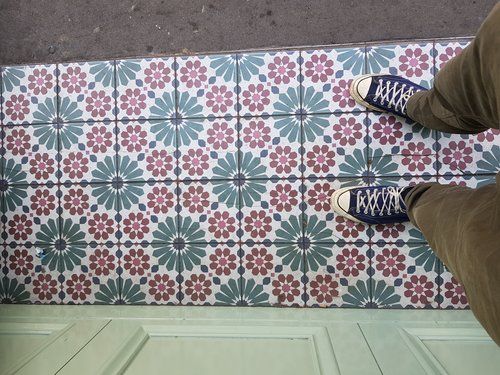 Tiles in Covent Garden
