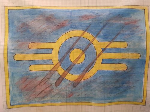 Fallout valut symbol design