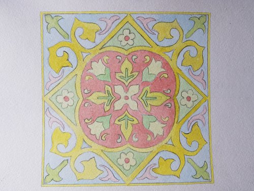Jermyn Street tile inital