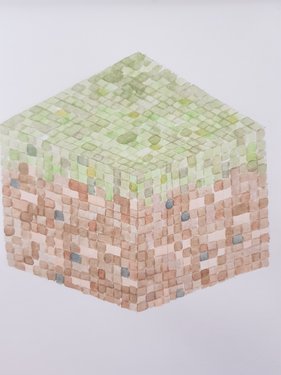 Minecraft grass block